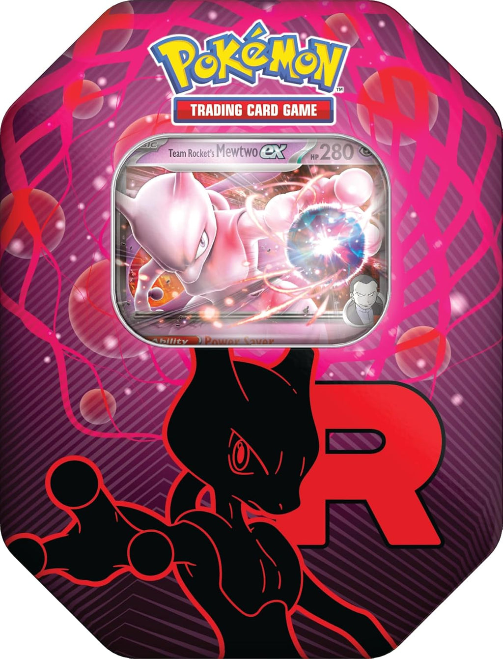 Pokémon TCG - Team Rocket Tin - Mewtwo ex