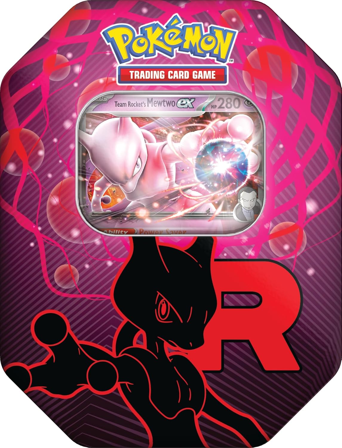 Pokémon TCG - Team Rocket Tin - Mewtwo ex