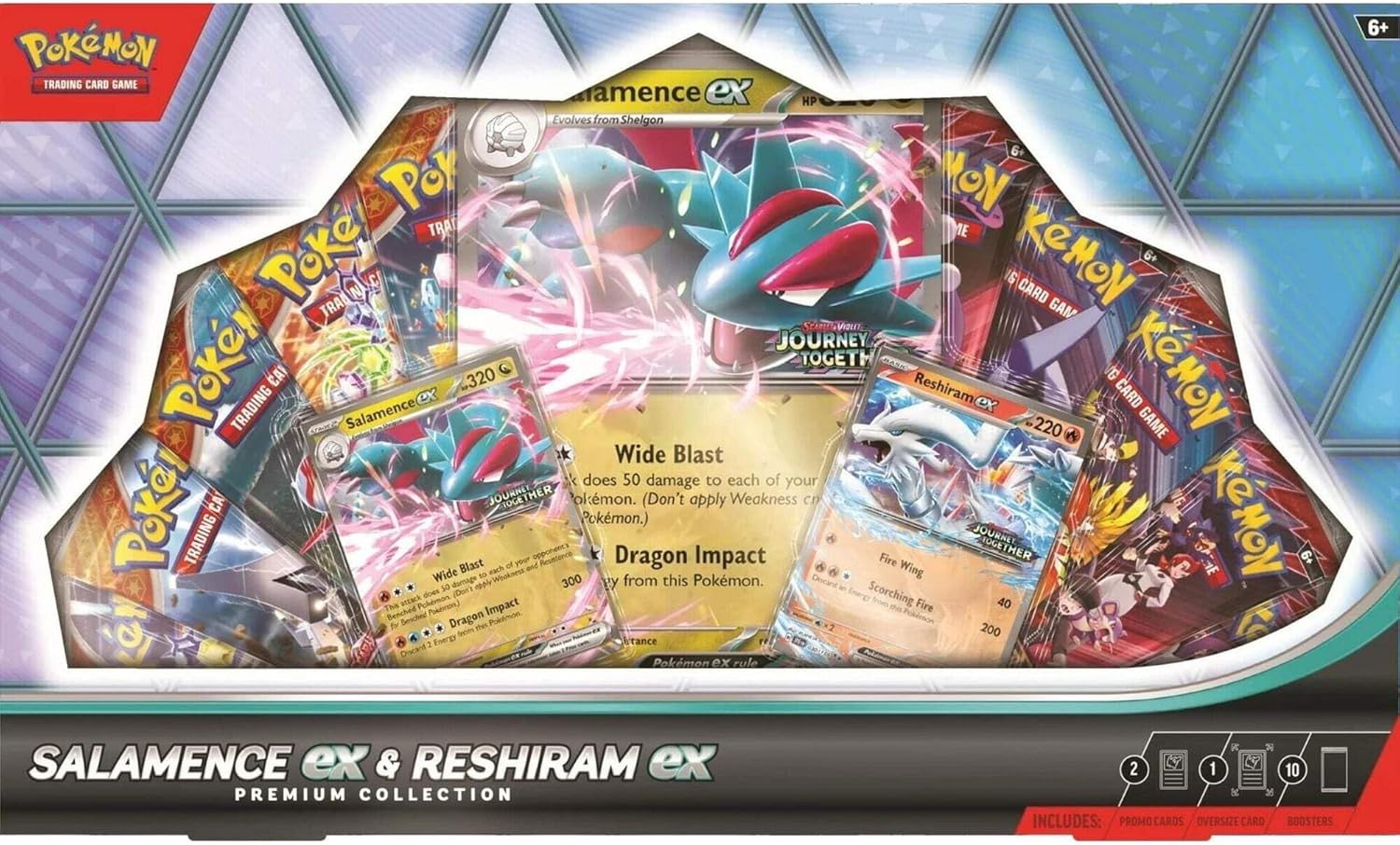 Pokémon - Salamence ex / Reshiram ex Premium Collection