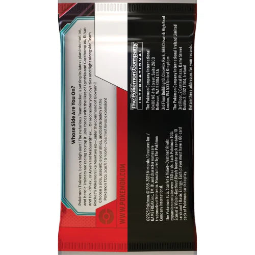 Pokémon TCG - Scarlet and Violet - Destined Rivals - Pack
