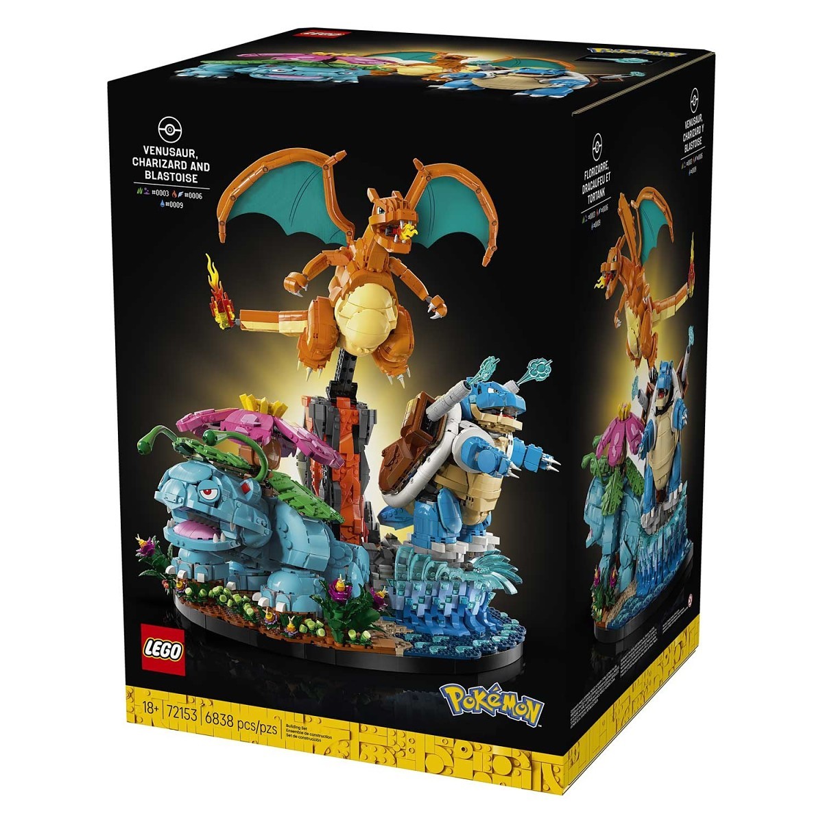 LEGO® Pokémon™ - Venusaur, Charizard & Blastoise