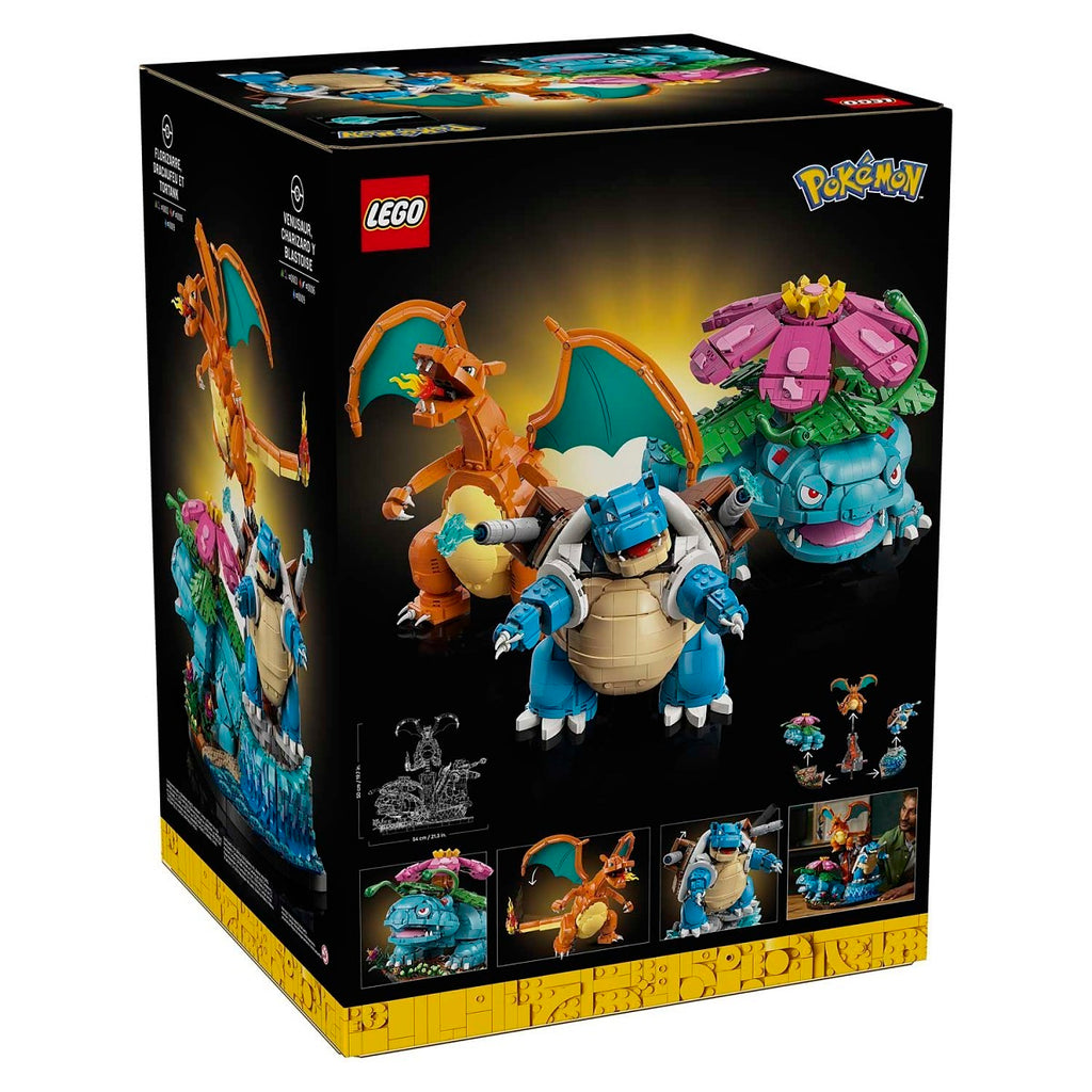 LEGO® Pokémon™ - Venusaur, Charizard & Blastoise